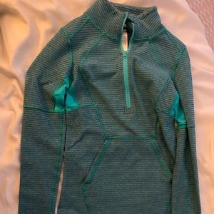 Lululemon kids (ivivva) green and blue jacket